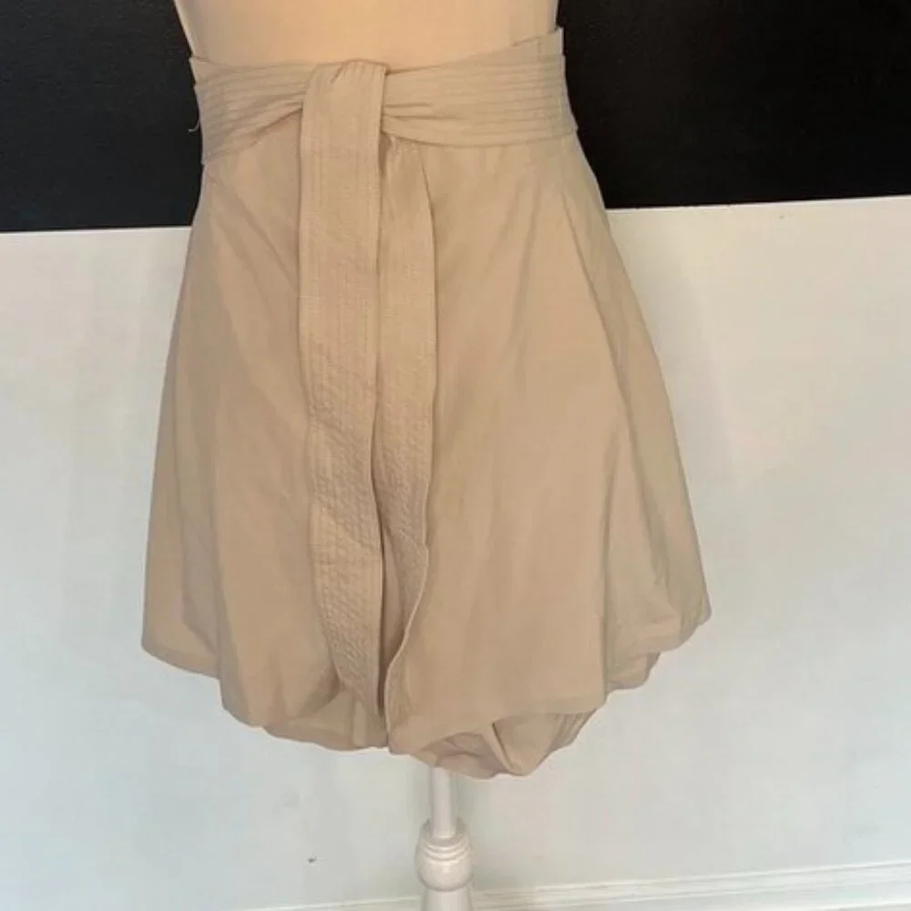 Athleta Skyline Short II Paperbag  Belted Shorts Beige NWT XXL-XXXL SHIPS FAST